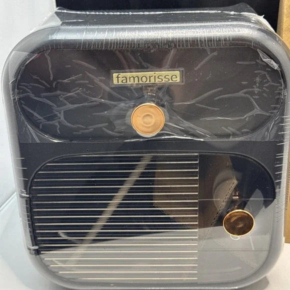 Modern Style Toilet Paper Holder, Wall Mount Bathroom Tissue Box With Shelf - Picture 2 of 8